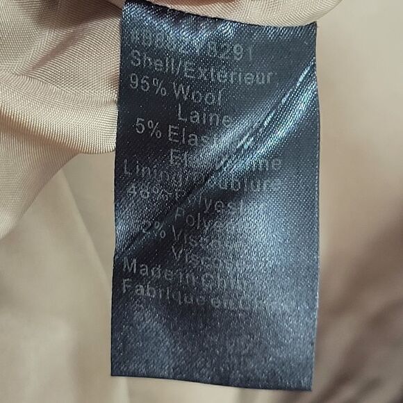 Sandra Angelozzi Taupe Dress with Black Lace Waist - Picture 11 of 13
